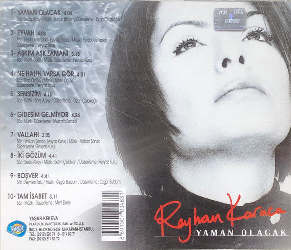 Reyhan Karaca | Yaman Olacak | CD | Türkische Pop | CD's | sipariş