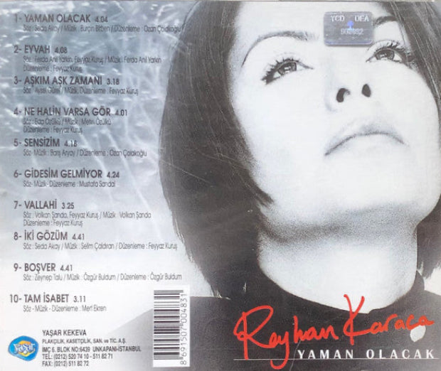Reyhan Karaca | Yaman Olacak | CD | Türkische Pop | CD's | sipariş