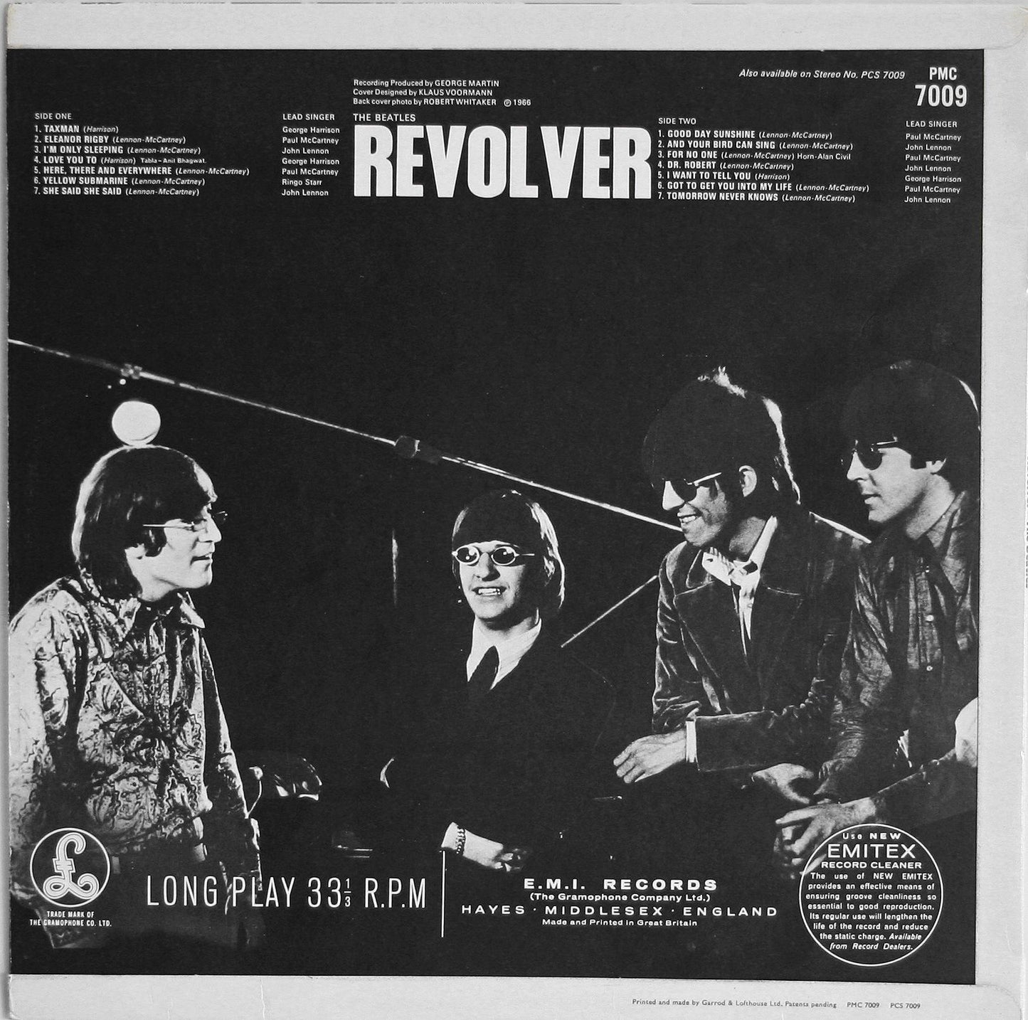 THE BEATLES REVOLVER -LP