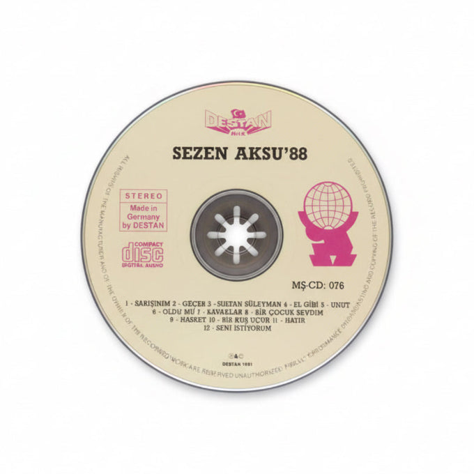 Sezen Aksu - '88 (Türk Popu) | CD)