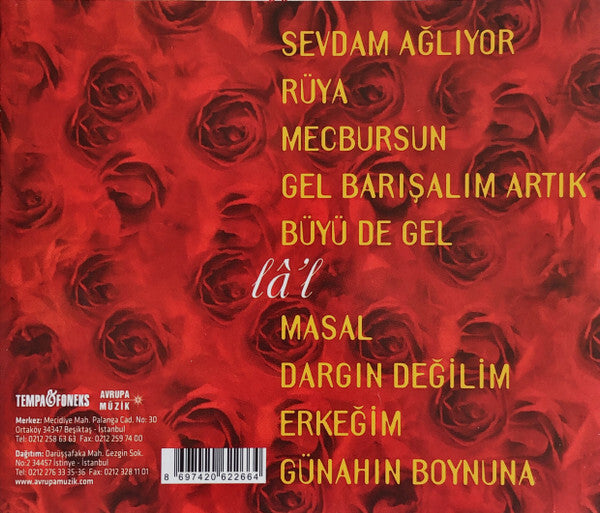 Sertab Erener - La'L | CD | Avrupa Müzik | Almanya'da | Türkçe Pop CD | Sipariş