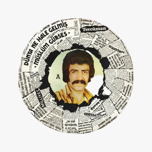 Müslüm Gürses Dünya Ne Hale Gelmiş Plak ( Müslüm Gürses Album Plak ) Müslüm Gürses Kaç Kadeh Sustu Plak