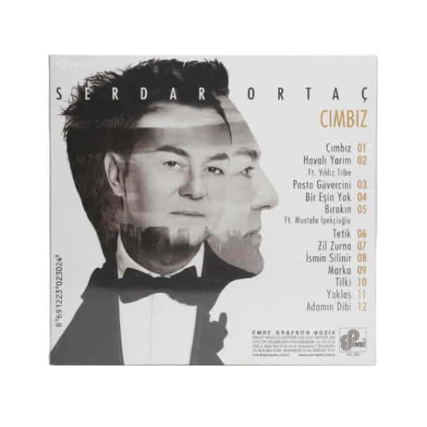 Serdar Ortaç - Cımbız 2017 ( CD ) Türkçe | Pop | CD