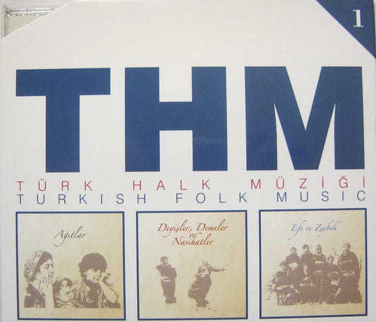 THM | TÜRK HALK MÜZIGi | TURKISCH FOLK MUSIC | BOX | SET | VOL.1 ( 3 CD ) Almanya CD sipariş