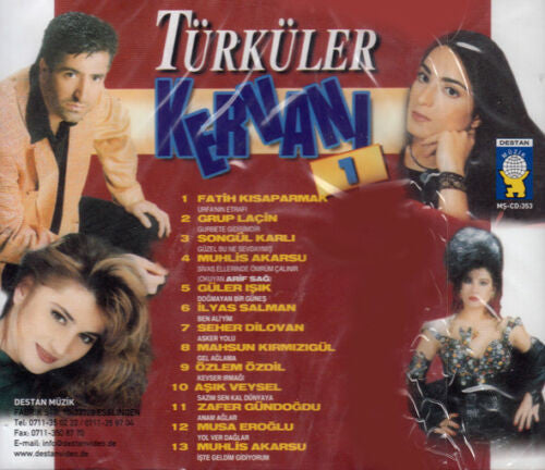 Türküler KERVANI 1-CD