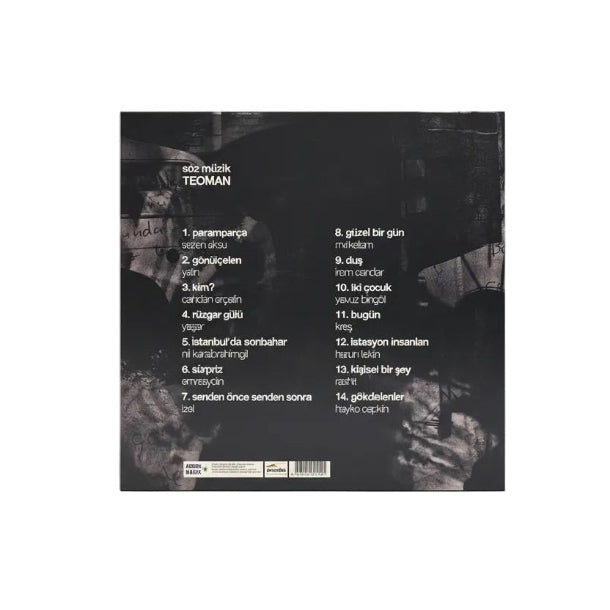 Teoman - Söz Müzik Plak (Teoman Plak) Söz Müzik Plak | çeşitli sanatçılar 'dan Teoman şarkılar Plak