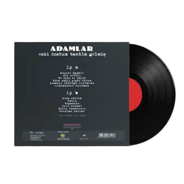 Adamlar - Eski Dostum Tankla Gelmiş | Plak | Türk Rock | Türkischer Rock | Schallplatte | Satın al