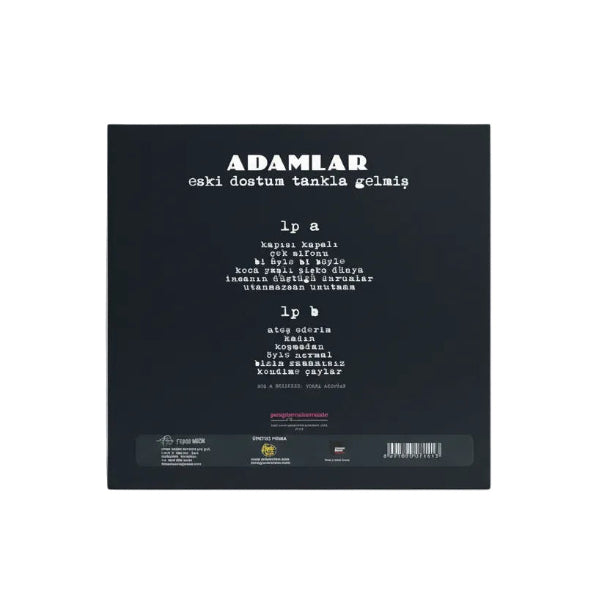 Adamlar - Eski Dostum Tankla Gelmiş | Plak | Türk Rock | Türkischer Rock | Schallplatte | Satın al
