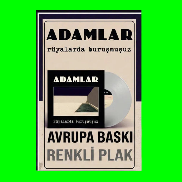 Adamlar - Rüyalarda Buruşmuşuz (Renkli Plak) Adamlar Rüyalarda Buruşmuşuz LP | farbige Schallplatte | LP