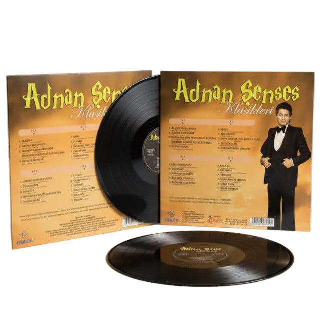 Adnan Şenses - Klasikleri 1976-2006 (2 Plak) Adnan Şenses Klasikler Plak (1976-2006 Plak)