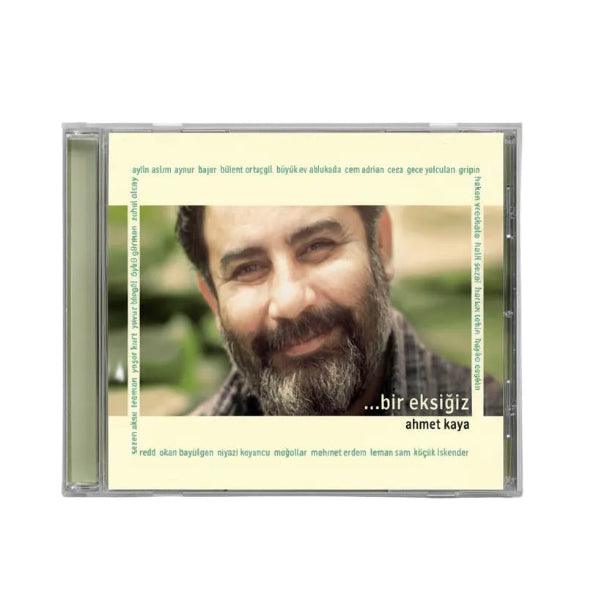 Ahmet Kaya CD | Ahmet Kaya Bir Eksiğiz | Türk Halk | Özgün | Protesto | Müzik | CD ( Türkçe CD )