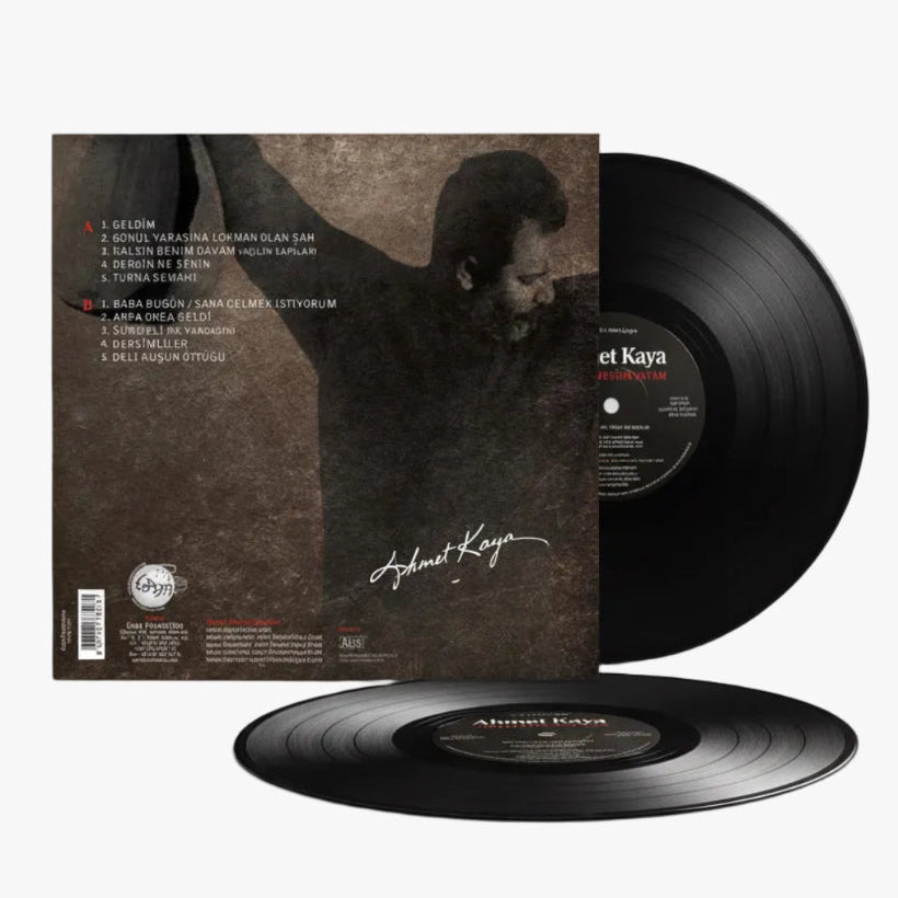 Ahmet Kaya Plak | Kalsın Benim Davam (Türk Halk | Özgün | Protesto | Müzik Plak) Schallplatte | LP