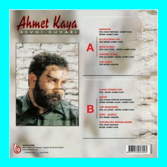 Ahmet Kaya - Sevgi Duvarı (Kırmızı Plak)Ahmet Kaya Sevgi Duvari Plak | Schallplatte | LP