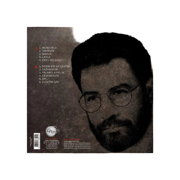 Ahmet Kaya Plak -Tedirgin (Plak)Schallplatte | LP