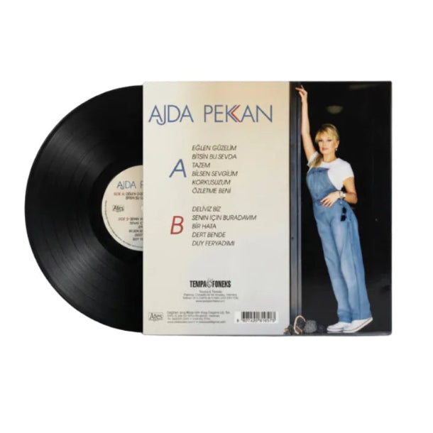 Ajda Pekkan - Eğlen Güzelim (Plak)Ajda Pekkan Eğlen Güzelim Plak | Türkische Pop | Türkische Schallplatten | LP