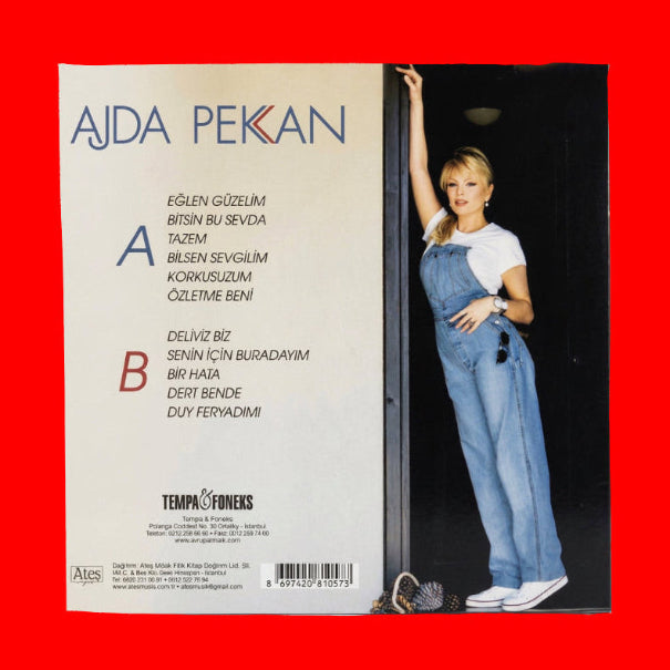 Ajda Pekkan - Eğlen Güzelim (Plak)Ajda Pekkan Eğlen Güzelim Plak | Türkische Pop | Türkische Schallplatten | LP