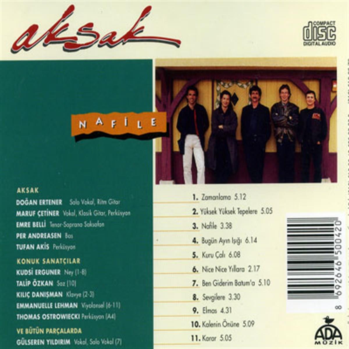 Ada Müzik/Aksak-Nafile(CD)