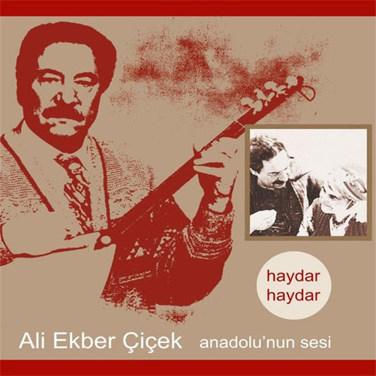 ALİ EKBER ÇİÇEK -ANADOLU "UN SESI / HAYDAR HAYDAR PLAK /SCHALLPATEN /VINLY -haydar haydar Ali Ekber çiçek anadolu nun sesi