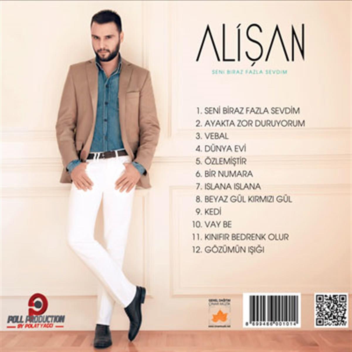 Alişan - Seni Biraz Fazla Sevdim (CD)Arabesk |CD