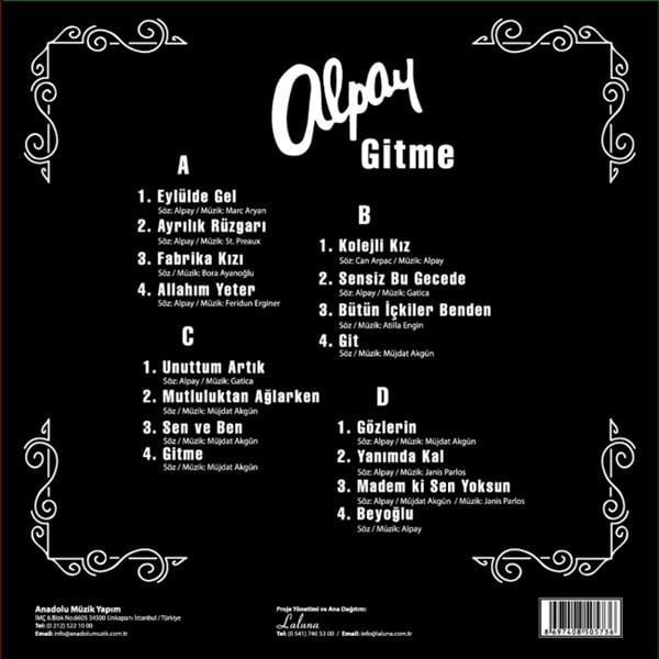 Alpay - Gitme Plak ( 2'Li Plak) Alpay Gitme Plak | schallplatte | LP
