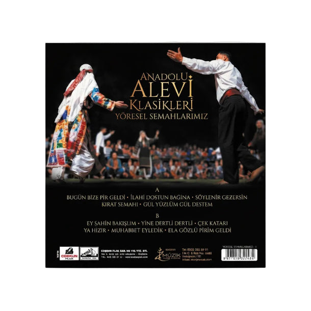 Anadolu Alevi Klasikleri-Çeşitli Sanatçılar (Plak)Anadolu Alevi Klasikleri Plak | karışık türküler ve deyişler LP