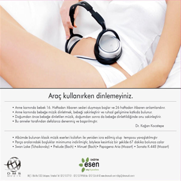 Anne Karnında Bebeğe Şarkılar Cd - Anne Karnında Bebeğe Şarkılar 2 CD(Enstrümantal CD)