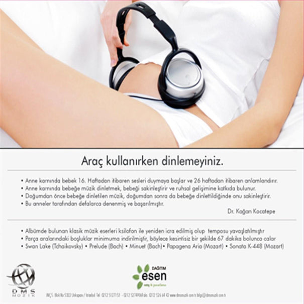 Anne Karnında Bebeğe Şarkılar Cd - Anne Karnında Bebeğe Şarkılar 2 CD(Enstrümantal CD)