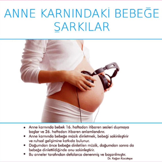 Anne Karnındaki Bebeğe Şarkılar ( Bebeğe Şarkılar  CD) Türkçe çocuk Sarkıları CD