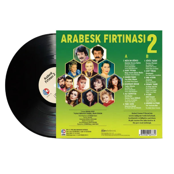 arabesk fırtınası plak | Vol.2 | Çeşitli Sanatçilar ( Arabesk Plak )Schallplatte | LP