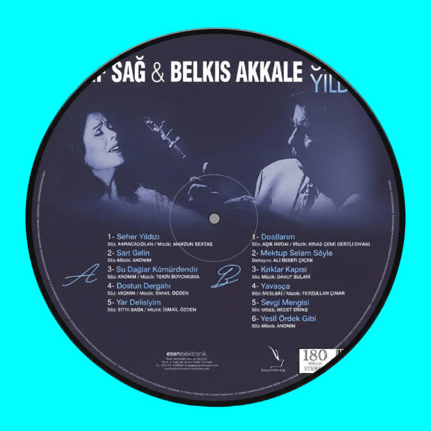 Arif Sağ / Belkıs Akkale - Seher Yıldızı (Plak)Türk Halk | Müziği | Türkische Volksmusik | Plak | LP