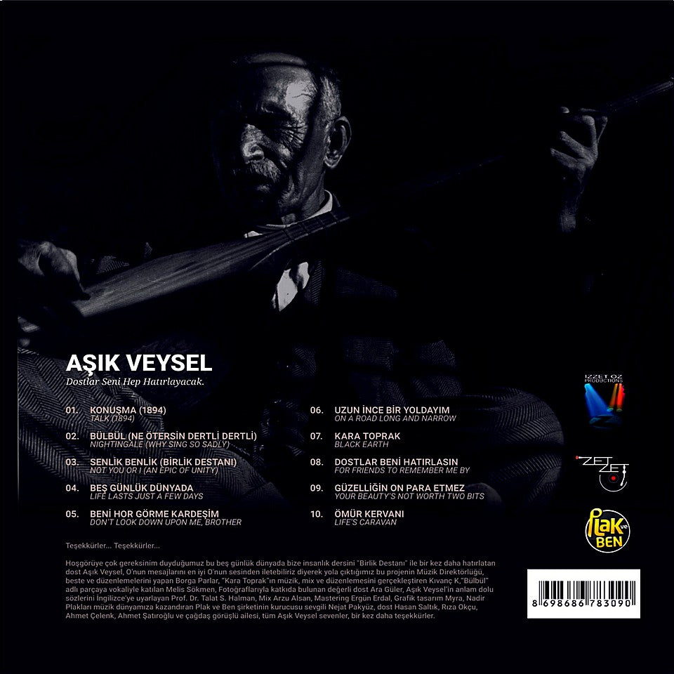 ASIK VEYSEL - We're sorry, but there's a problem with that. - Record - Vinyl - Plak