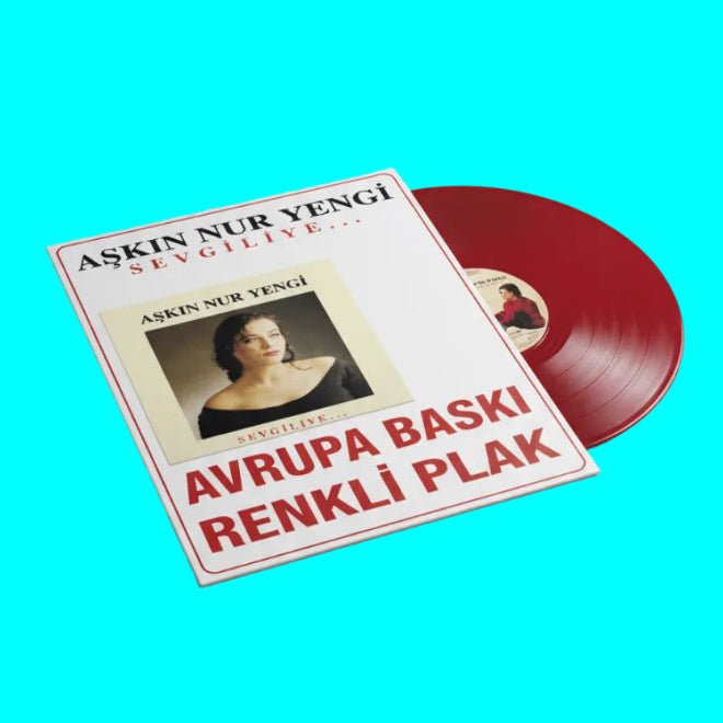 Aşkın Nur Yengi -Sevgiliye Plak(Renkli Plak) kırmızı Renkli | Plak | Schallplatte | LP