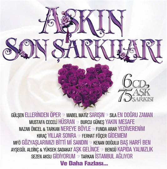 Askin Son Sarkilari CD ( 75 sarki -6 CD )