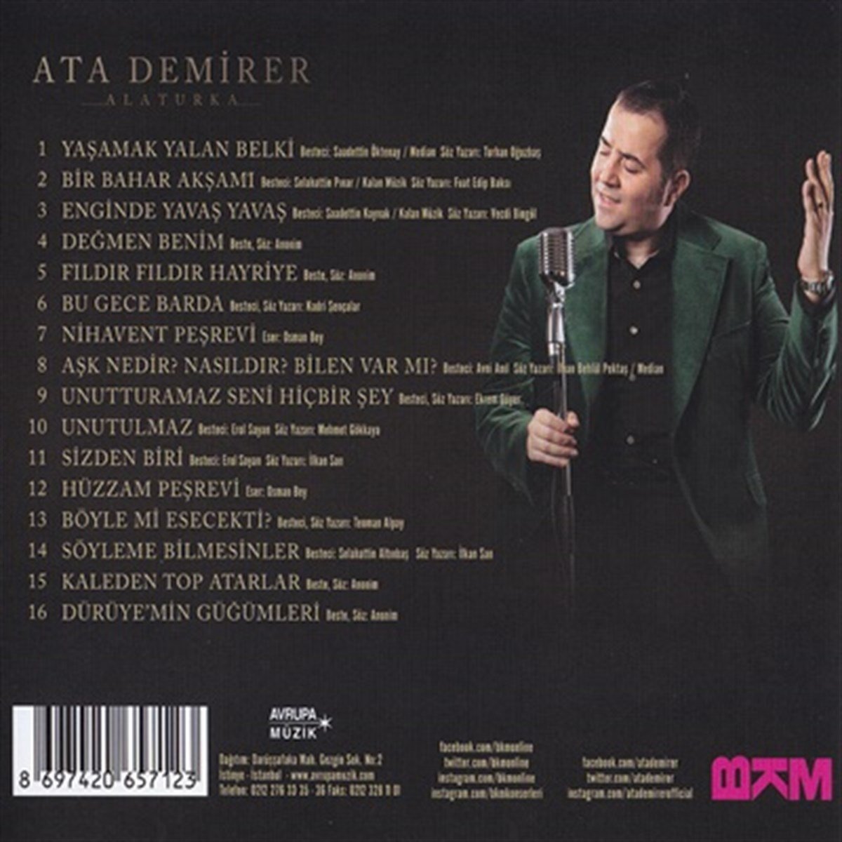 Ata Demirer -Alaturka(CD)