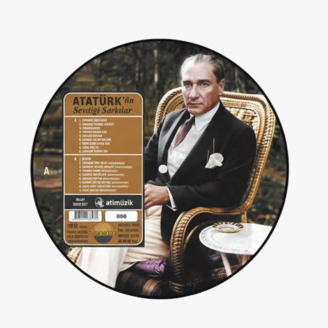 Atatürk'ün Sevdiği Şarkılar plak - Solist: Ertan Sert ( Numaralı Picture Plak) Schallplatte | LP