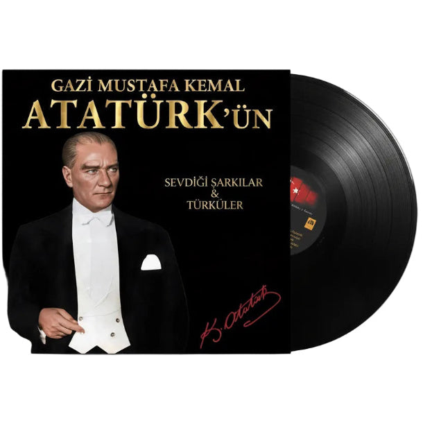 Atatürk'ün Sevdiği Şarkılar| Türküler (Türk halk müziği Plak) Schallplatte | LP