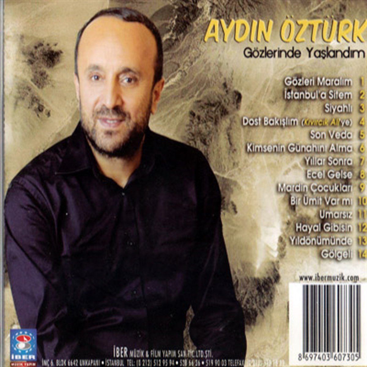 Aydın Öztürk - Gözlerinde Yaşlandım(CD) Türk Halk |Müziği|CD