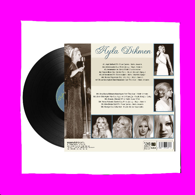 Ayla Dikmen- Klasikler (Plak)Ayla Dikmen Klasikleri | Issız Adam film Müzikleri | Anlamazdın | Plak | LP