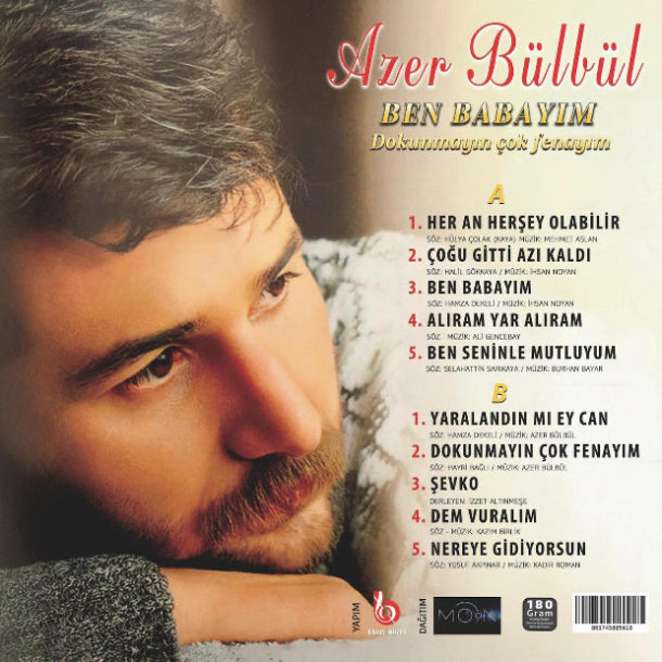 Azer Bülbül - Dokunmayın Çok Fenayım Plak | Azer Bülbül Dokunmayın Çok Fenayım Ben Babayım  Plak