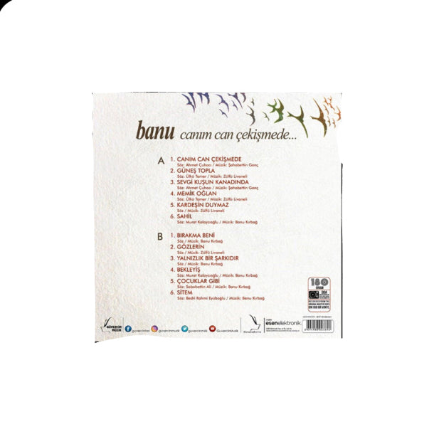 Banu - Canım Can Çekişmede (Plak + Özel Tasarımlı İç Zarf) Banu Canım Can Çekişmede Plak