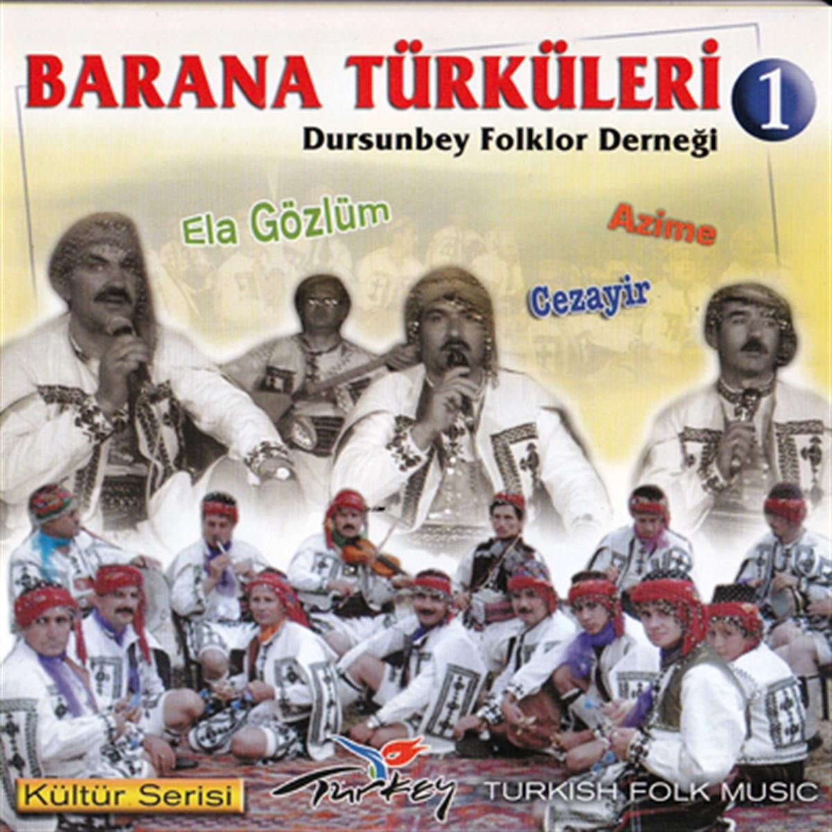 Barana Türküleri | Barana Türküleri 1 ( CD )Türk Halk |Türk halk müziği CD