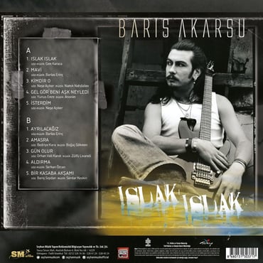 Barış Akarsu - Islak Islak Plak - Baris Akarsu islak islak(Plak)Schallplatte-LP