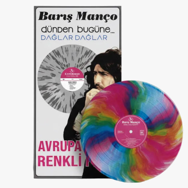 Barış Manço - Dağlar Dağlar Plak (Renkli Plak) Dünden Bugüne Plak | Schallplatte | LP