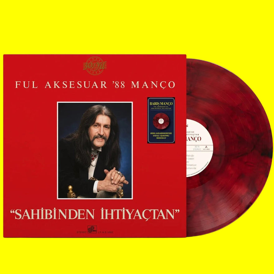 Barış Manço - Full Aksesuar'88 Manço (Renkli Plak)Barış Manço Full Aksesuar Plak | Türkische schallplatte