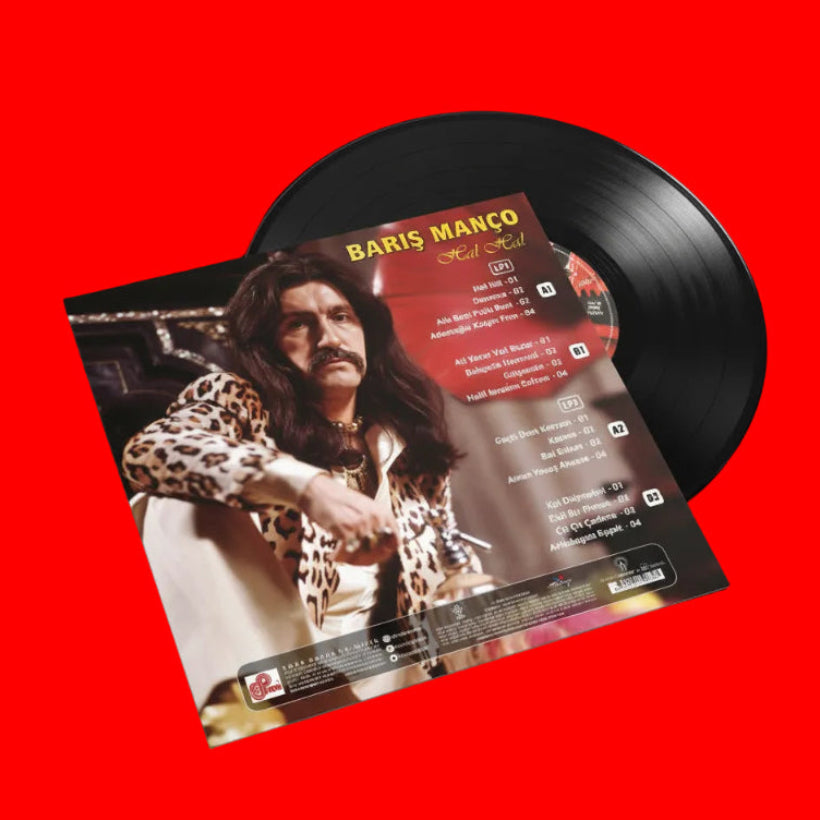 Barış Manço Plak-Hal Hal |Türkçe | Pop | Kaynak | Plak | kayıt | LP