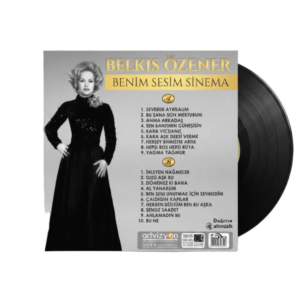 Belkıs Özener - Benim Sesim Sinema (Plak)Türkische Kunstmusik |Yeşilçam şarkıları | Plak | Schallplatte | LP