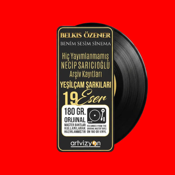 Belkıs Özener - Benim Sesim Sinema (Plak)Türkische Kunstmusik |Yeşilçam şarkıları | Plak | Schallplatte | LP