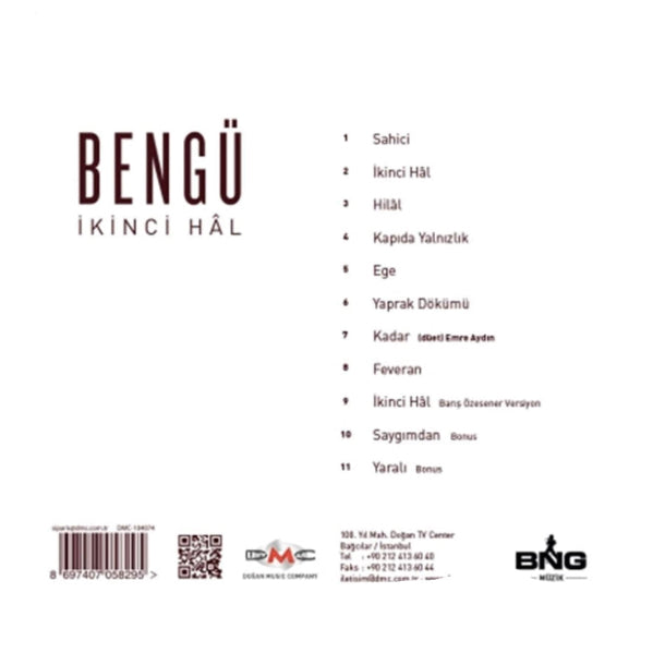 Almanya ' da Türk | Pop | Bengü - İkinci Hal (CD) | Sipariş | Ücretsiz Kargo | CD | Plak