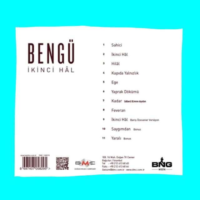 Almanya ' da Türk | Pop | Bengü - İkinci Hal (CD) | Sipariş | Ücretsiz Kargo | CD | Plak