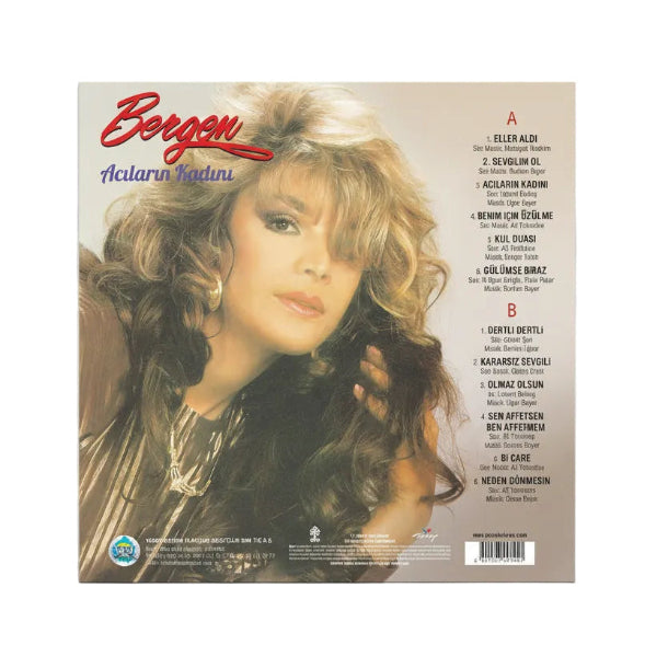 Bergen Plak -Bergen | Acıların Kadını | Zor Geliyor ( Arabesk Plak| Schallplatte| LP )